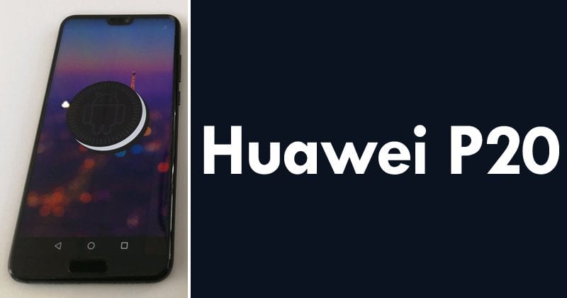 Huawei P20 Leaked With Radically Different Design