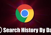 How to Search Google Chrome History By Date